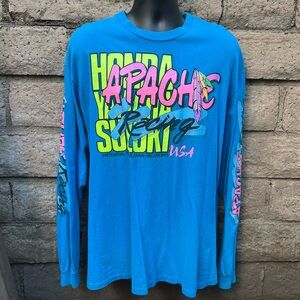 90’s Motocross Race Team Long Sleeve